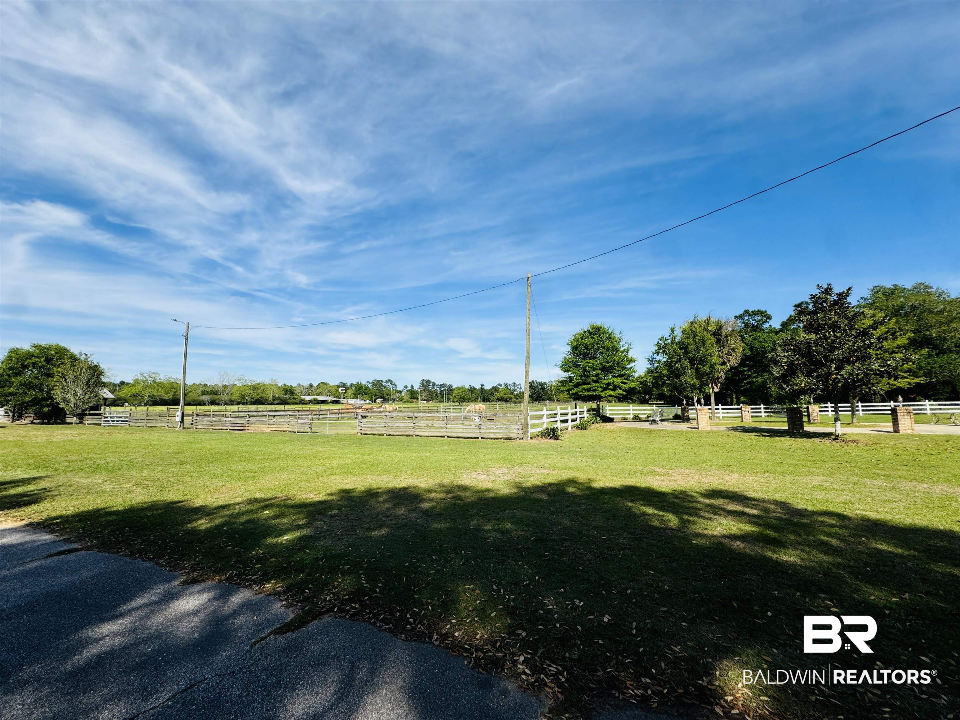 13795 White Road Silverhill, AL 36576 - Photo 82 of 99 View of yard featuring a view of countryside