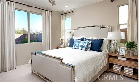 677 Evening Cloud Street Hemet, CA 92543 - Photo 7 of 7 a bedroom with a large bed and a window