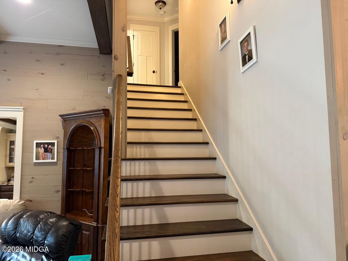 917 Broken Arrow Trail Perry, GA 31069 - Photo 17 of 34 a view of entryway and hall with wooden floor