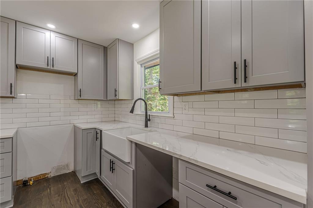 2352 Glendale Drive Decatur, GA 30032 - Photo 14 of 39 a kitchen with a sink and cabinets