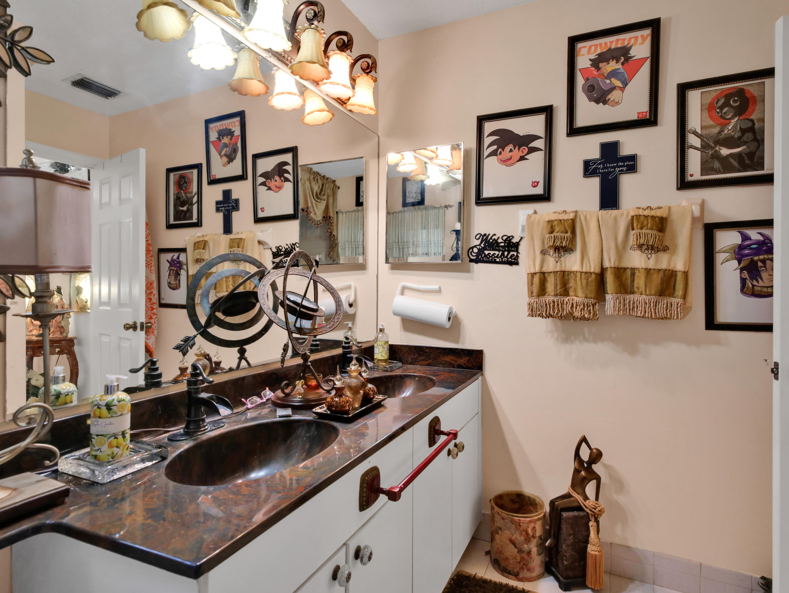 15049 85th Road North The Acreage, FL 33470 - Photo 52 of 60 a kitchen with a stove and cabinets