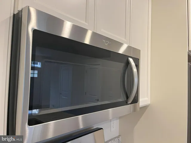 a close view of door