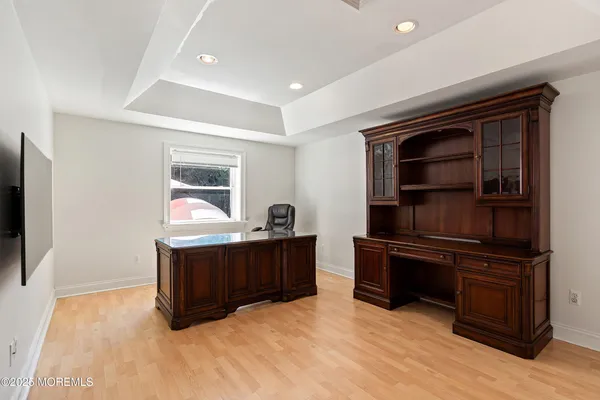 a room with furniture and window