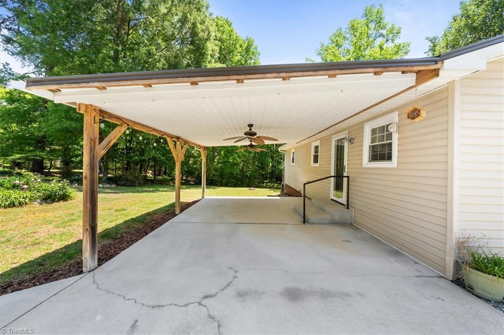 4603 Moffitt Mill Road Ramseur, NC 27316 - Photo 27 of 39 Covered patio