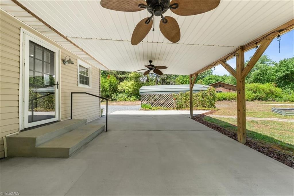 4603 Moffitt Mill Road Ramseur, NC 27316 - Photo 29 of 39 Covered patio