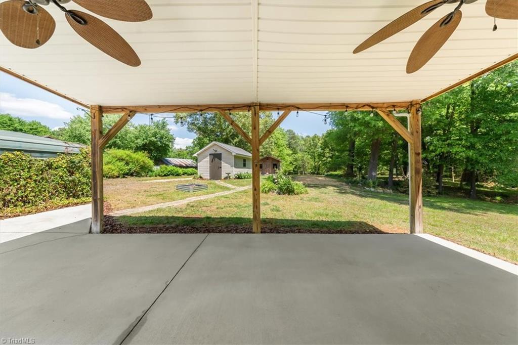 4603 Moffitt Mill Road Ramseur, NC 27316 - Photo 30 of 39 Covered patio