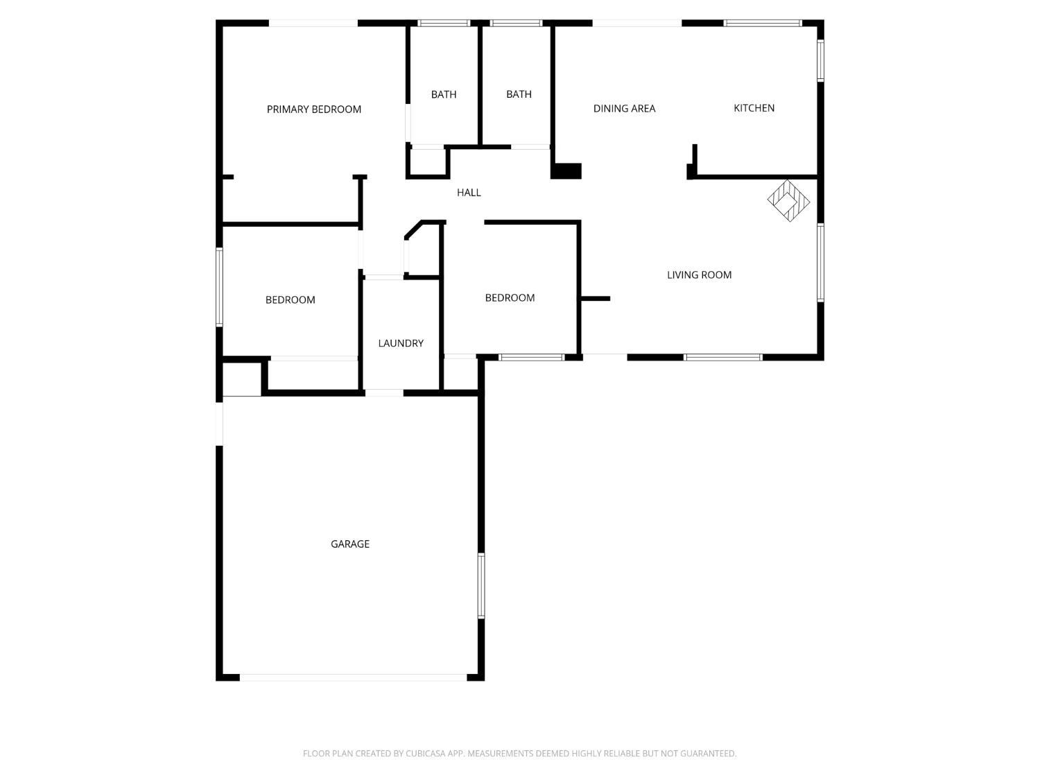 Undisclosed Address Tehachapi, CA 93561 - Photo 17 of 17 a picture of floor plan