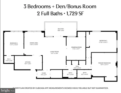 $430,000 | 10201 Grosvenor Place, Unit 1001, Rockville, MD 20852