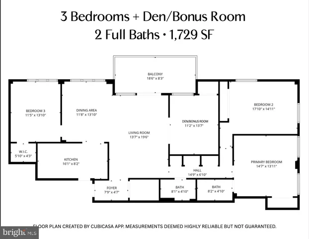 $430,000 | 10201 Grosvenor Place, Unit 1001, Rockville, MD 20852