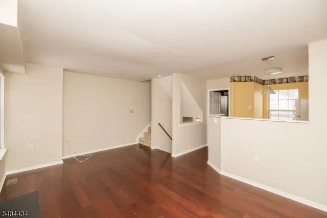 wooden floor in an empty room