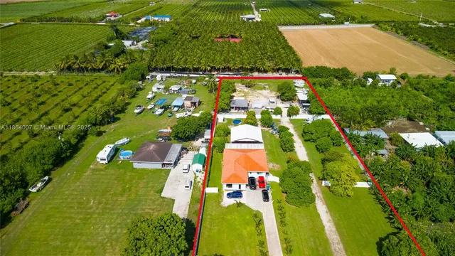 a view of a house with a patio