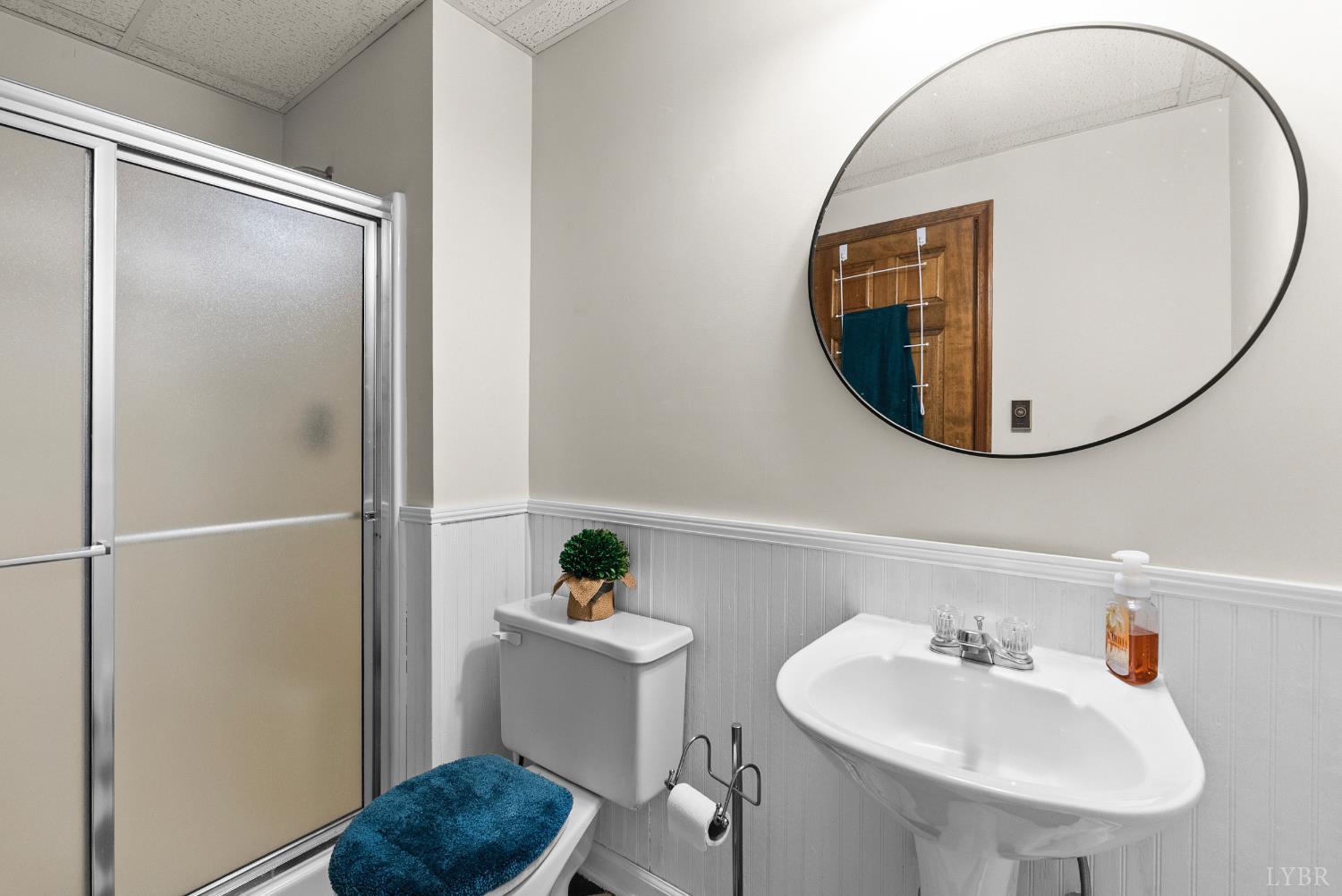 1159 Cifax Road Forest, VA 24551 - Photo 40 of 60 a bathroom with a sink toilet and a mirror