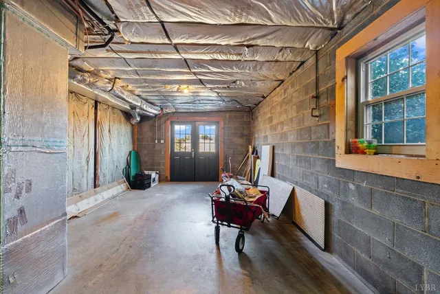 a view of swimming pool with lake view and mountain view