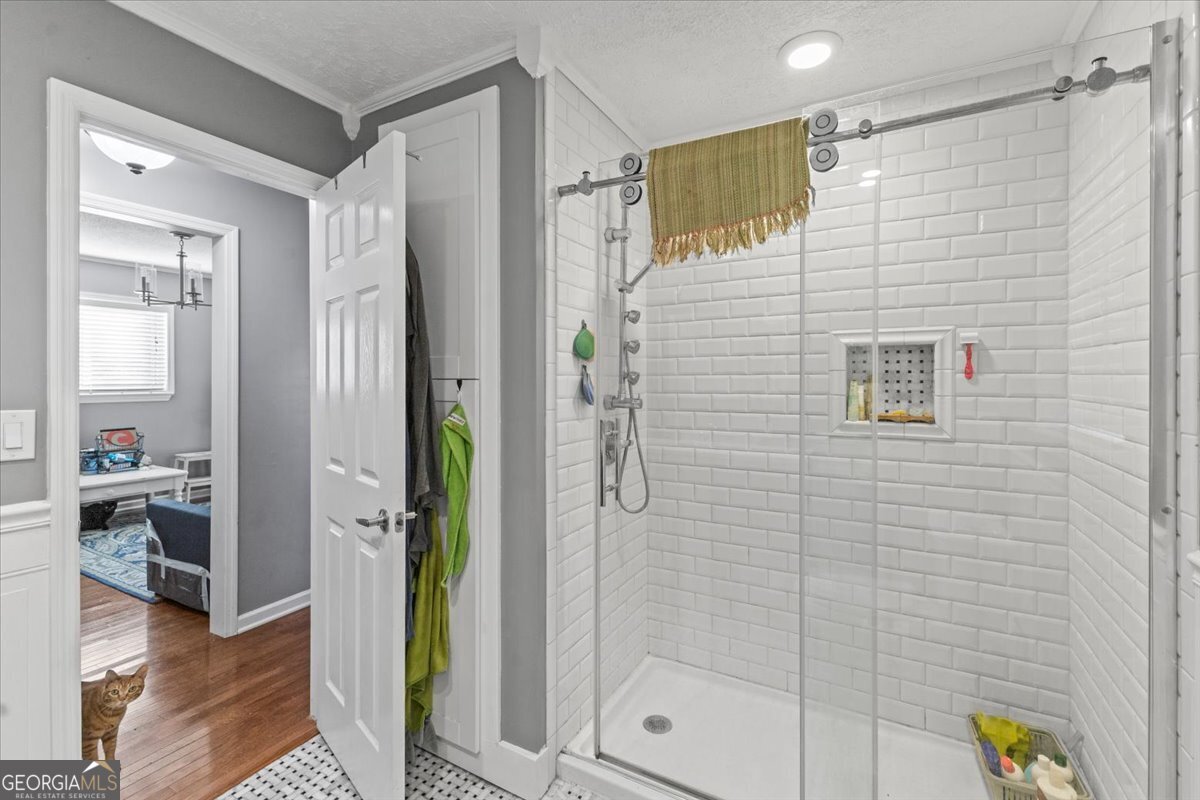 252 Langley Drive LaFayette, GA 30728 - Photo 26 of 29 a bathroom with a shower and a sink