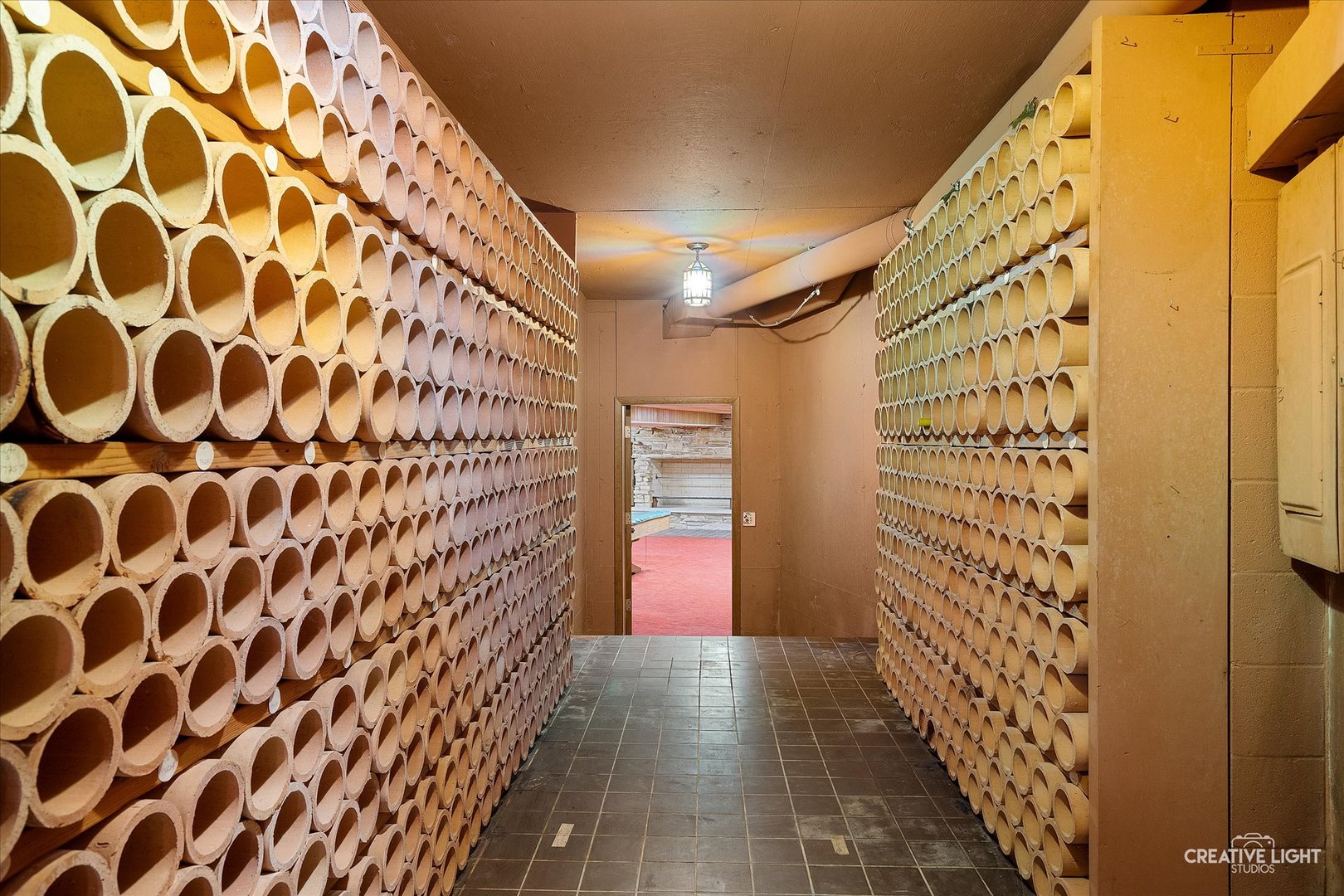 16323 Griswold Springs Road Plano, IL 60545 - Photo 29 of 55 a bathroom with a shower curtain