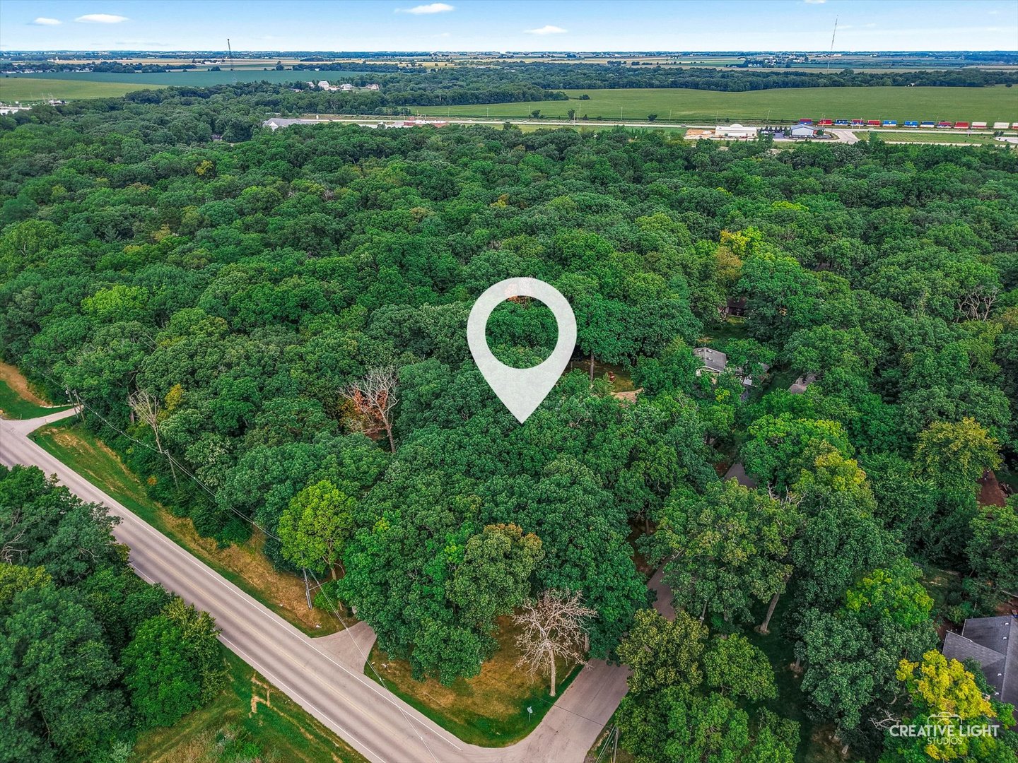 16323 Griswold Springs Road Plano, IL 60545 - Photo 50 of 55 a view of a garden with a lake view