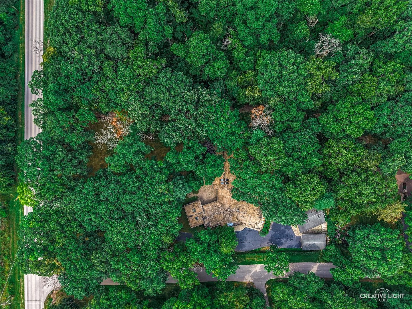 16323 Griswold Springs Road Plano, IL 60545 - Photo 53 of 55 an aerial view of a house with yard
