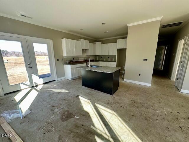926 Micro Road West Selma, NC 27576 - Photo 5 of 5 a open kitchen with stainless steel appliances granite countertop a sink stove and refrigerator