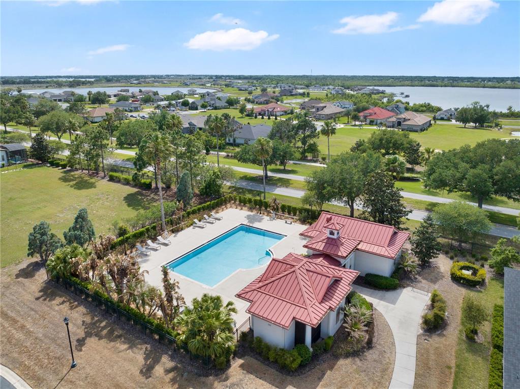 285 Caladium Avenue Lake Alfred, FL 33850 - Photo 3 of 17 an aerial view of a house with a lake view