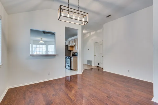 wooden floor in an empty room