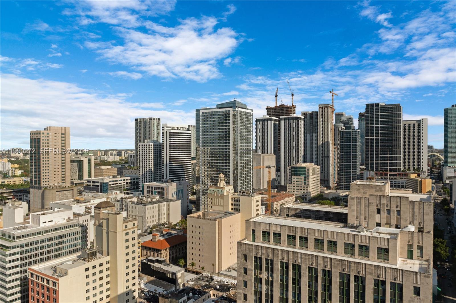 151 Southeast 1st Street, Unit 2802 Miami, FL 33131 - Photo 27 of 31 a view of a city with tall buildings