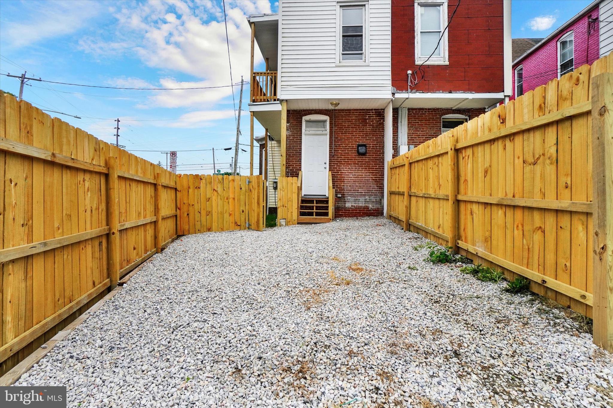 359 East Prospect Street York, PA 17403 - Photo 25 of 27 a view of a backyard with wooden fence