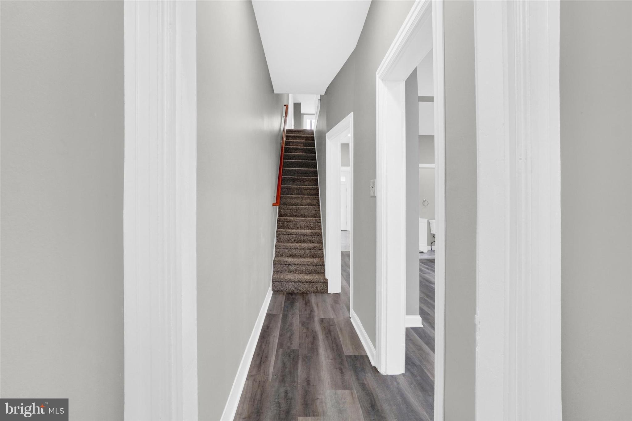 359 East Prospect Street York, PA 17403 - Photo 4 of 27 a view of a hallway with wooden floor and entryway