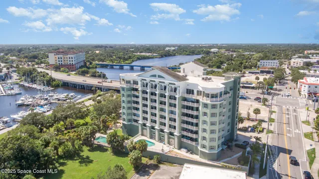 a view of a city with tall buildings