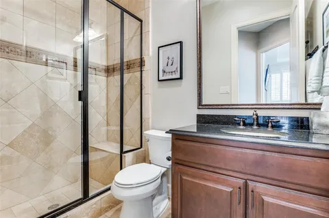 a outdoor space with lots of tables and chairs