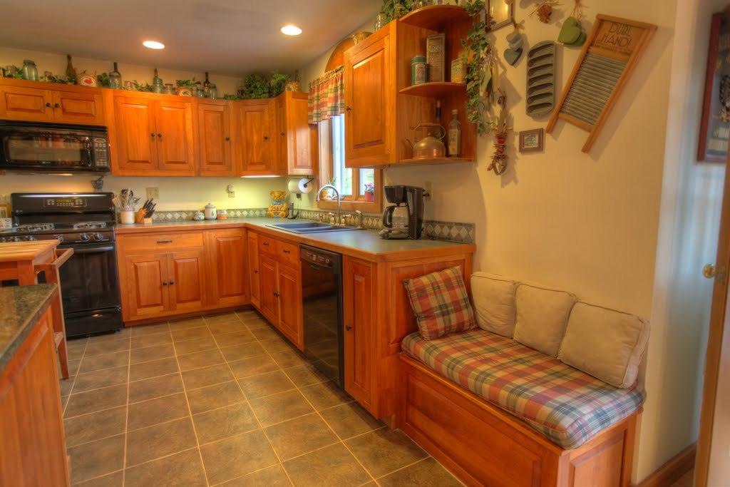 9 Stump Road Sandisfield, MA 01255 - Photo 11 of 29 a kitchen with stainless steel appliances a stove a sink and a microwave