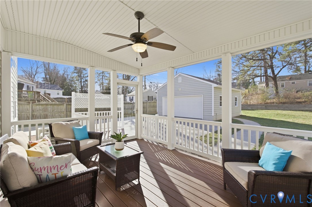 1802 Rockwood Road Richmond, VA 23226 - Photo 18 of 21 Screened porch