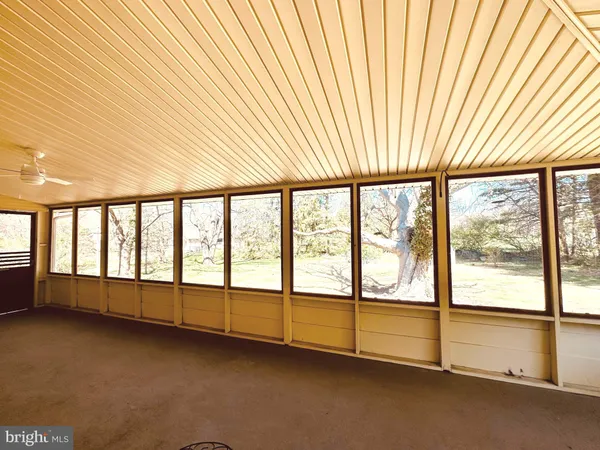a view of an outdoor space with a lake view