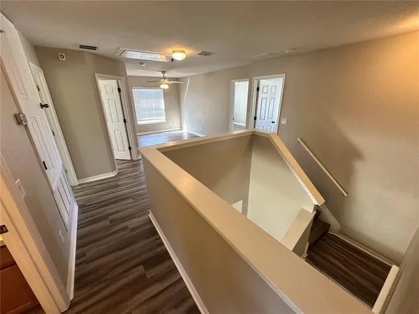 a view of balcony and kitchen