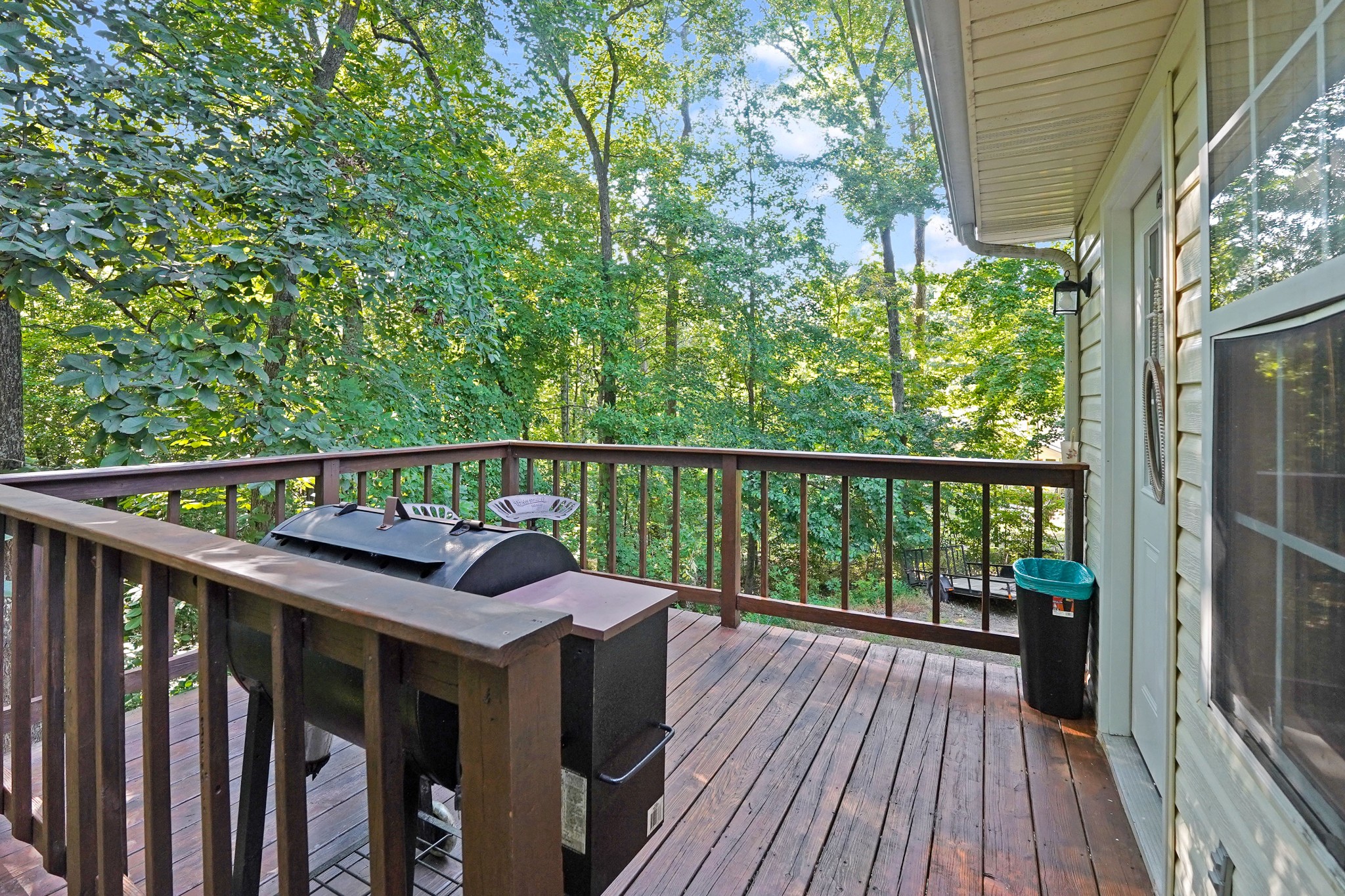129 Beech Street Dover, TN 37058 - Photo 21 of 27 a view of balcony with wooden floor and fence