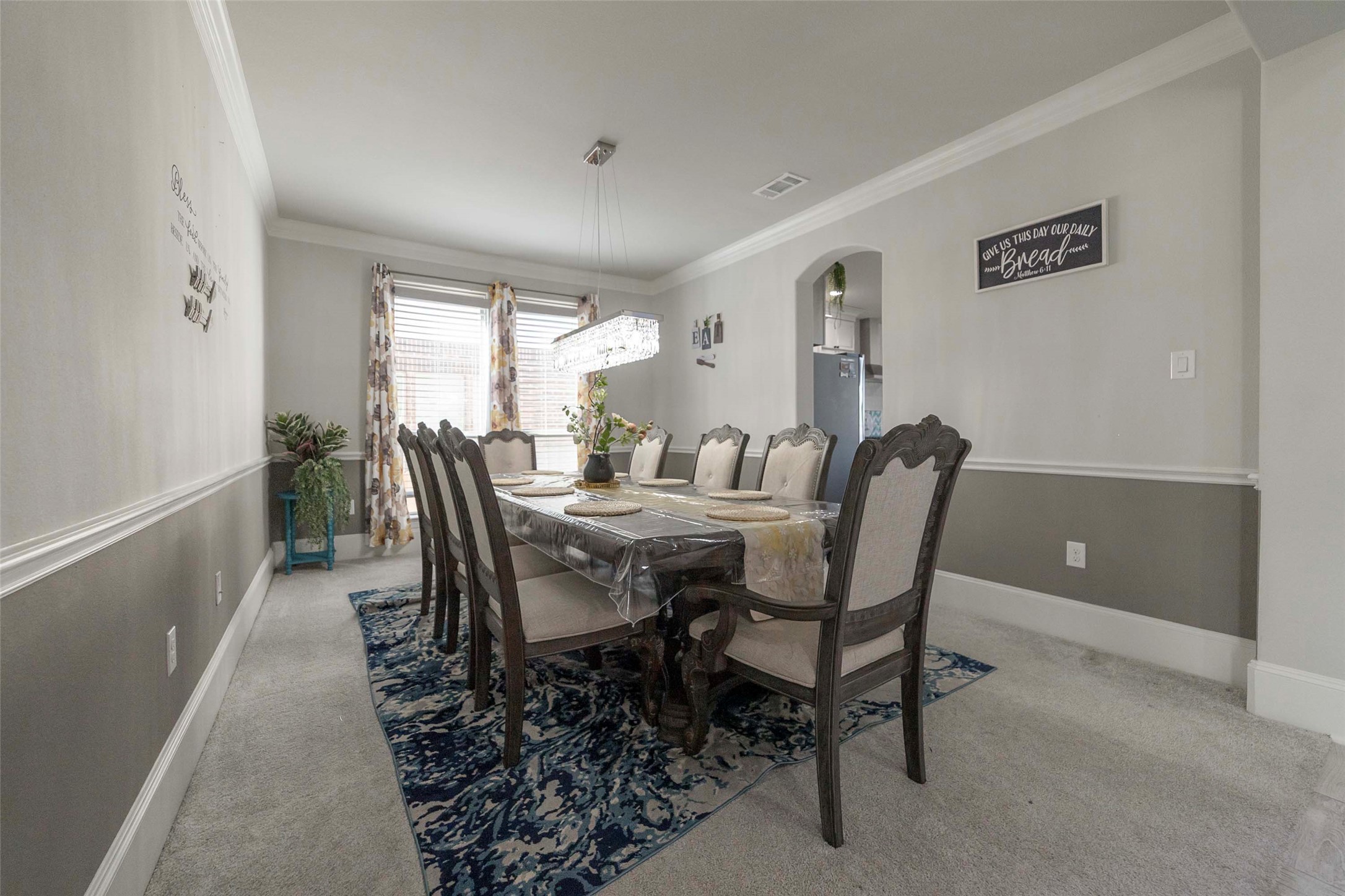 17821 Limestone Spring Lane Austin, TX 78738 - Photo 17 of 40 a view of a dining room with furniture and window