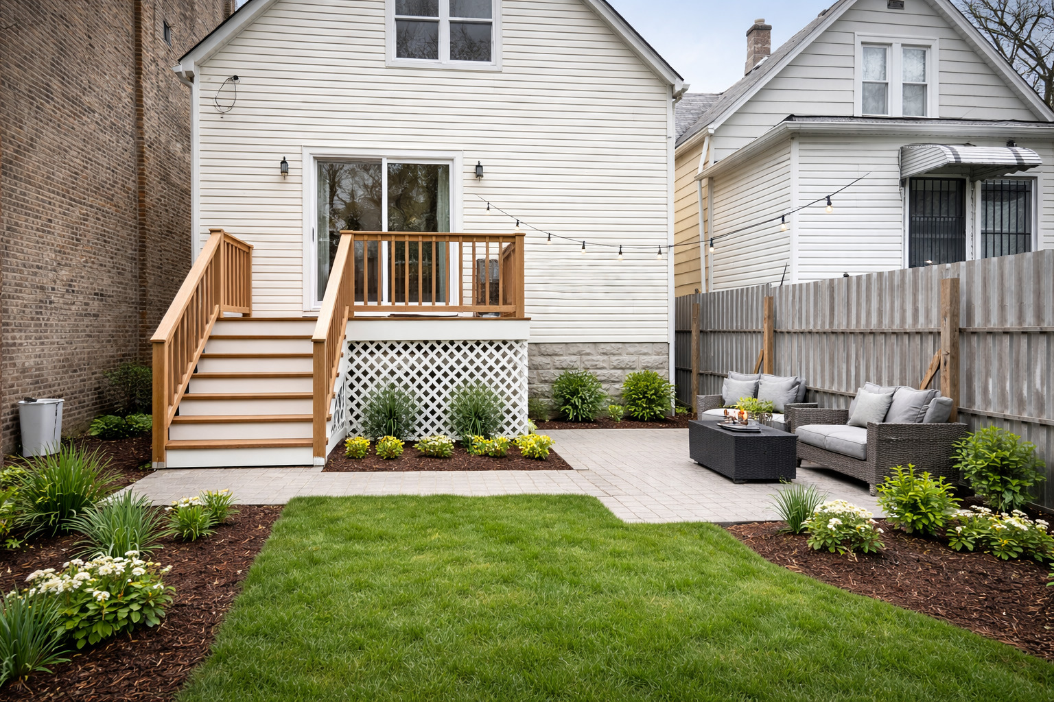6953 South Elizabeth Street Chicago, IL 60636 - Photo 3 of 20 a view of a house with backyard and sitting area
