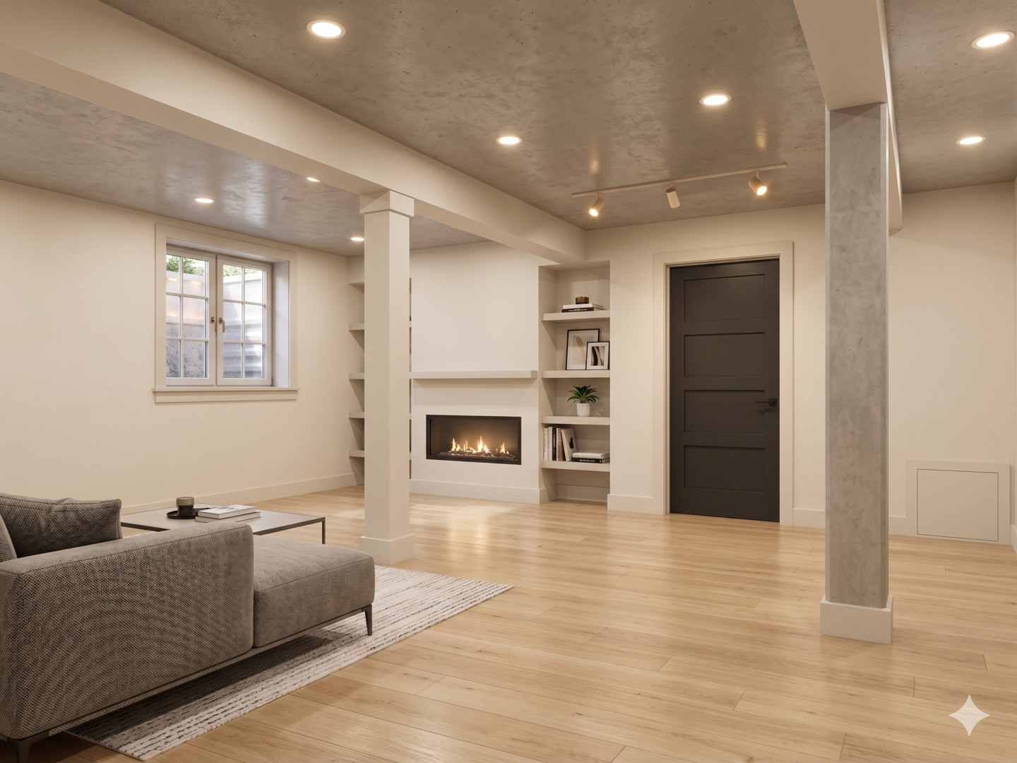 6953 South Elizabeth Street Chicago, IL 60636 - Photo 5 of 20 a living room with furniture and a fireplace