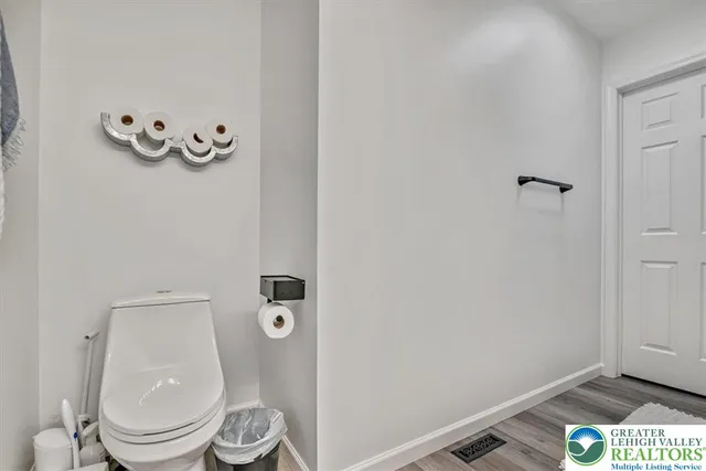 a view of front door of house