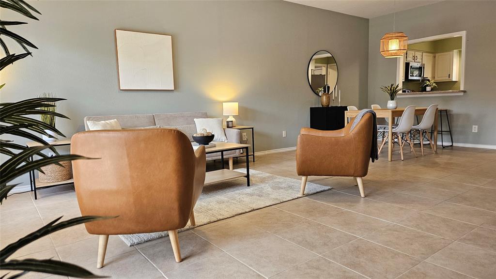 5859 Frankford Road, Unit 603 Dallas, TX 75252 - Photo 7 of 20 Open concept living & dining