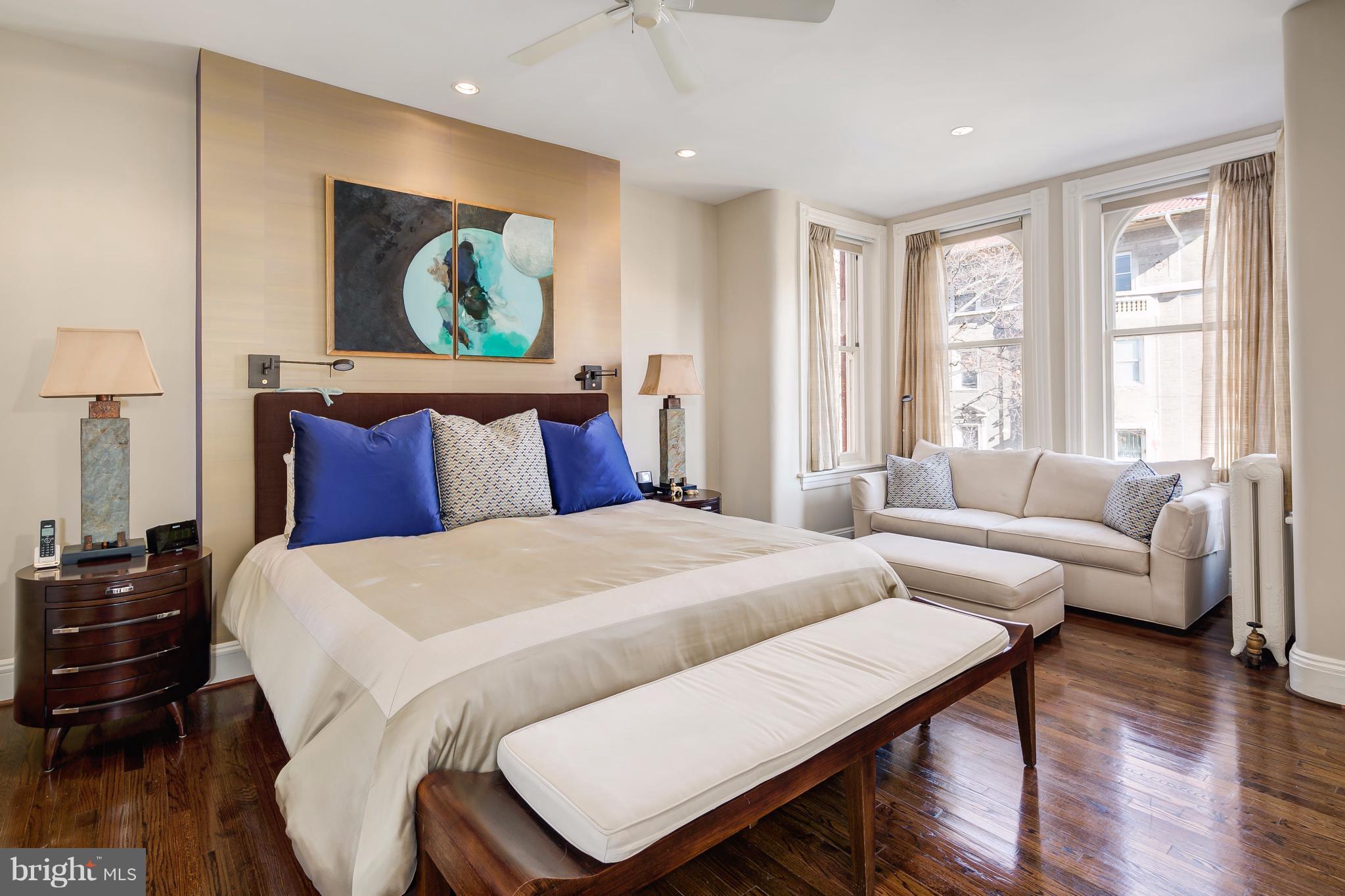 1616 22nd Street Northwest Washington, DC 20008 - Photo 13 of 27 Large Bedroom (Master)