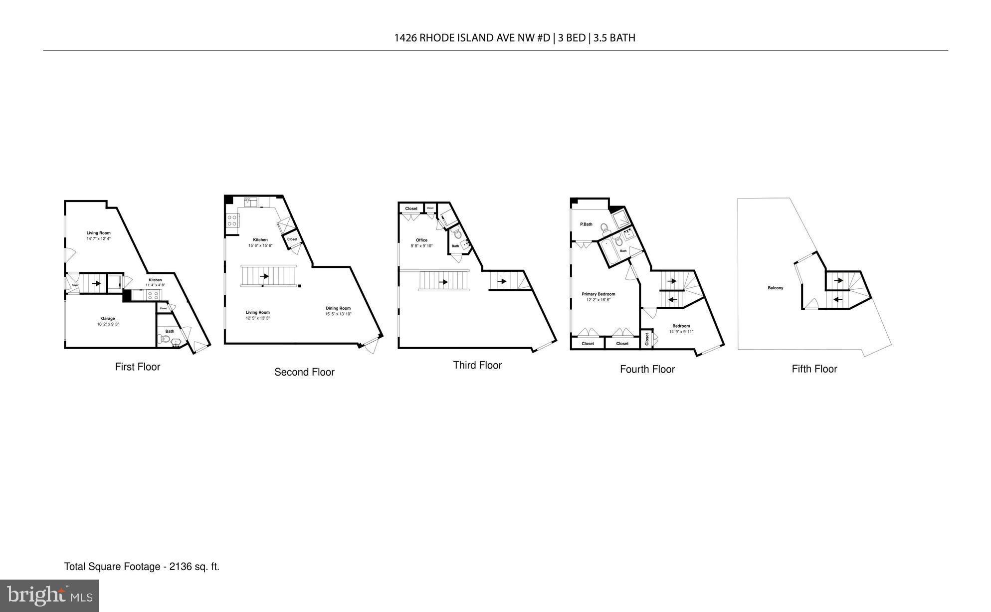 1426 Rhode Island Avenue Northwest, Unit D Washington, DC 20005 - Photo 2 of 3 a picture of a room
