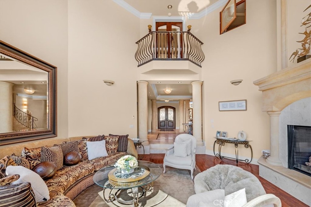 413 Via Bandolero Arroyo Grande, CA 93420 - Photo 15 of 75 a living room with furniture fireplace and a flat screen tv
