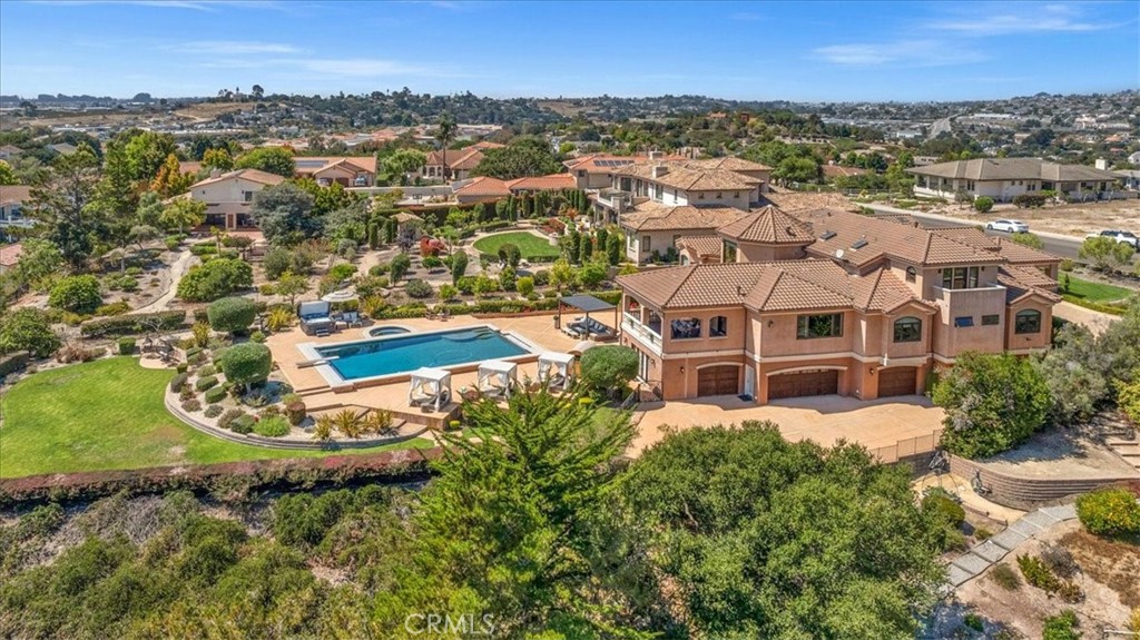 413 Via Bandolero Arroyo Grande, CA 93420 - Photo 5 of 75 an aerial view of a house with a yard