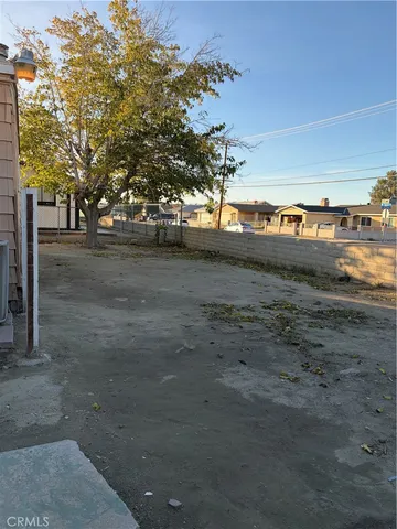 a view of a road with an ocean view