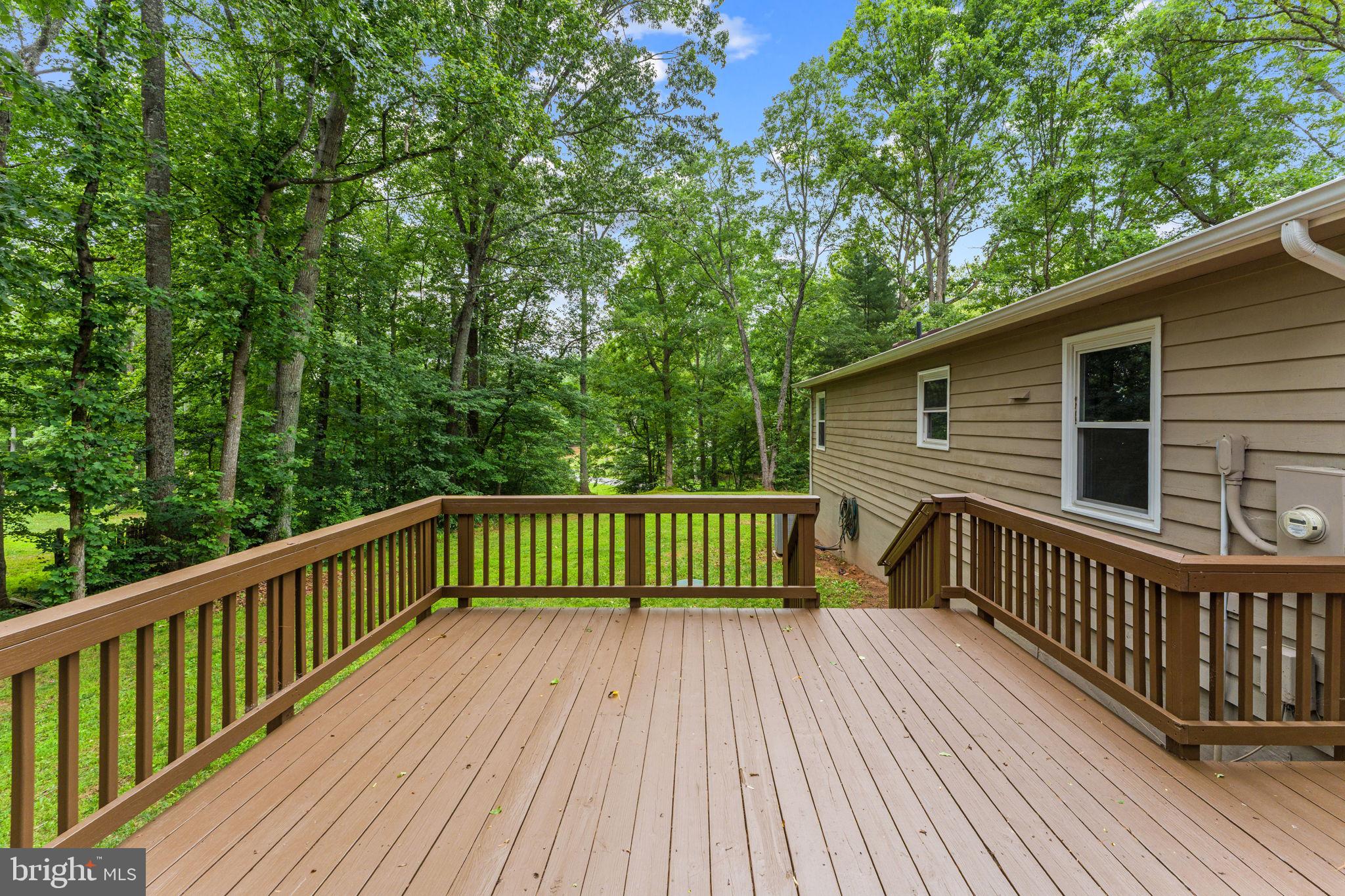 1821 James City Road Reva, VA 22735 - Photo 37 of 44 a view of a wooden roof deck