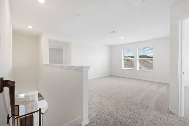 a small space with a window