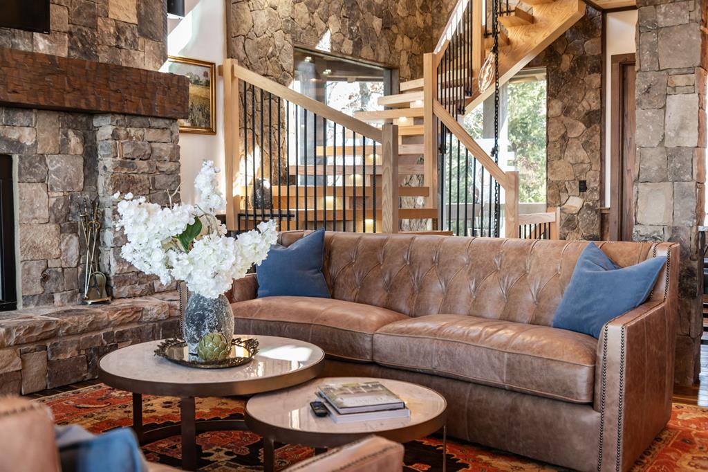 520 Overlook Drive Blue Ridge, GA 30513 - Photo 22 of 84 a living room with furniture and a table