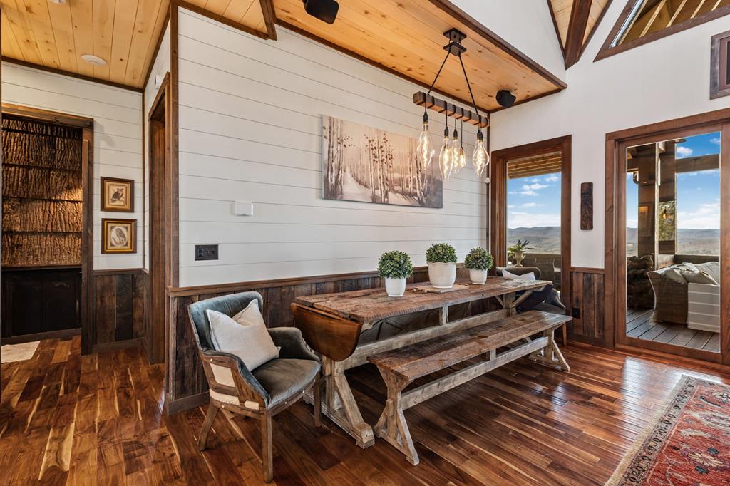 520 Overlook Drive Blue Ridge, GA 30513 - Photo 26 of 84 a view of a patio with table and chairs