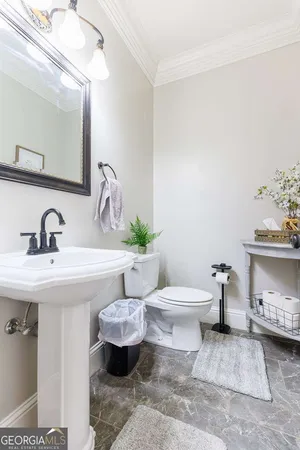 a spacious bathroom with a double vanity sink mirror and
