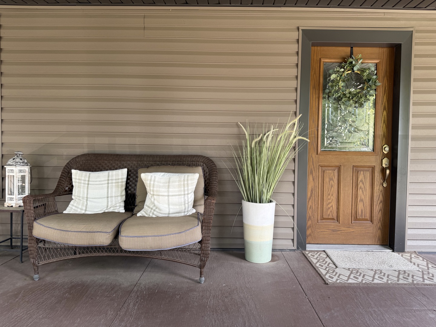 218 West 1st Street Spring Valley, IL 61362 - Photo 13 of 30 a potted plant sitting in front of a house